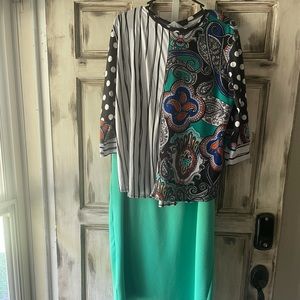 Sew Modest Top and Skirt Set. Size 3X